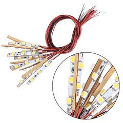LED Light Strip Dollhouse Toys Lamps 15 Pcs AC/DC Accessories Bright Flexible