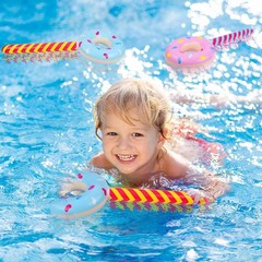 6 Pcs Inflatable Donuts 33 Inch Candy Birthday Party Decorations Donut Shape …