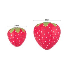 Strawberry Paper Lanterns Children’s classroom room Birthday party Decorations