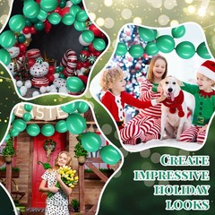 100 Pcs Link Balloon Quick Linking Latex Connected Balloons Linkable for East…