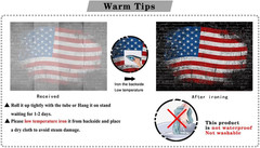 7X5 Ft Patriotic Backdrop for 4th of July and Veterans Day Celebrations