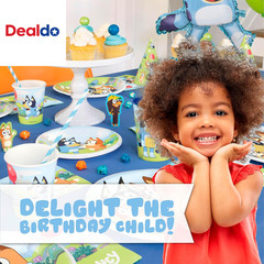 Bluey Birthday Decorations and Party Supplies | Serves 16 Guests | Bluey Party D
