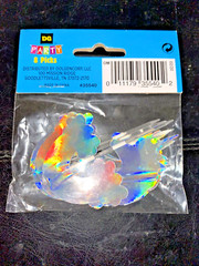 4 Foil Silver Unicorn & 4 Foil Rainbow Cloud 8 cupcake Picks