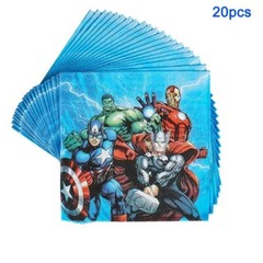 130 pcs The Avengers Birthday Party set