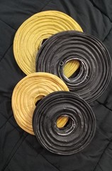 Round Paper Lanterns 2-Black 8inch 2-Gold 8inch 2-Black 10inch 2-Gold 10inch