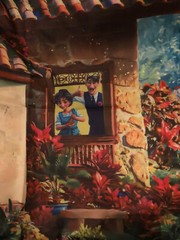 Encanto Magic House Happy B-day Scene DISNEY mural BACKDROP 6.6’x 5.9’ X-large