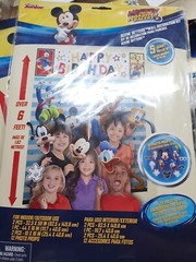 Mickey Mouse Disney Birthday Party Scene Setters Wall Decor w/ Photo Props