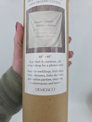 Demdaco Forever & Always Wall Backdrop 48 X 48 Wedding Graduation birthday New