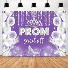 Class of 2026 Prom Backdrop Congrats Graduation Photo Background Party Decor