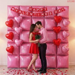 , Red and Pink Square Foil Balloons – 19 Inches, Pack of 25 | Galentines Day …