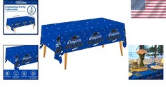 Graduation Decorations 2026 Blue Table Cover Set 3 pcs 54×108 waterproof disp…