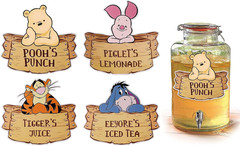Winnie Party Drink Label for The Pooh Baby Shower Decorations Winnie Food Lab…