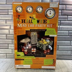 Halloween Mad Lab Party Kit Instant Party In A Box Open Box