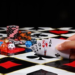 3 Pack Plastic Table Cover Disposable Tablecloth for Playing Cards, 54×108 Inch