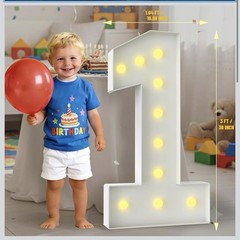 4FT Marquee Light Up Letter,Marquee Letters 4 Feet Tall, Large (Letter N)