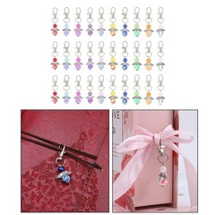 30pcs Angel Keychain Decorative Charm Ornament Household Supplies