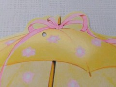 Vintage 1977 Beistle Co. Baby Shower Decor Paper Decorations Lot Of 4