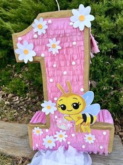 Bee Number One Piñata Birthday Party Decoration