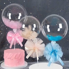 80Pcs Bobo Balloons, Different Size Clear Balloons for Stuffing Bubble Transp…