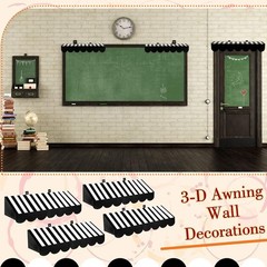 3D Circus Awning Decoration Set W/ Double Sided Tape Party Classroom Events New