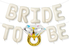Beige Bachelorette Party Decorations, Cream White Sand Bride to Be Bridal Shower