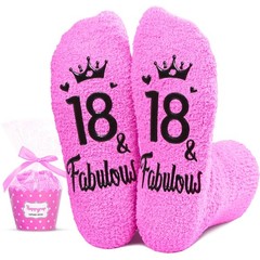 18th Birthday Gifts Ideas Socks – 18 Year Old Birthday Presents for Girls Soc…