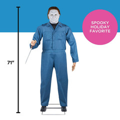 71″ Michael Myers Animated Prop – Halloween 2 Decoration for Spooky Outdoor