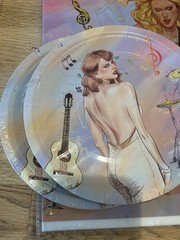 Taylor Swift Party Decor Plates Napkins Table Cover Cake Topper cupcake 65 pc