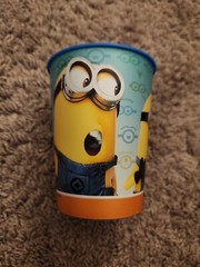 Minion Despicable Me 6 oz Plastic Favor Cup Birthday Party Decoration
