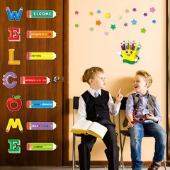 Welcome Classroom Door Decor Bulletin Board Decorations Set Elementary School