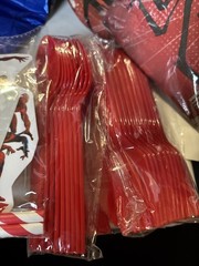 Spiderman Party Set, 10 People, Decor, Tableware, Favors, Cake Decor Open Box