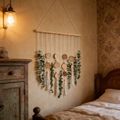 Artificial Eucalyptus Greenery Leaves Plants Wall Hanging Bedroom Home Decor