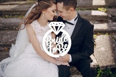 Just Engaged Sign for Engagement Party Photo Booth Props Bridal Shower Decor