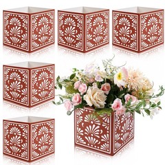 Mexican Party Centerpiece Boxes Cinco de Mayo Wedding Table Decorations 6pc