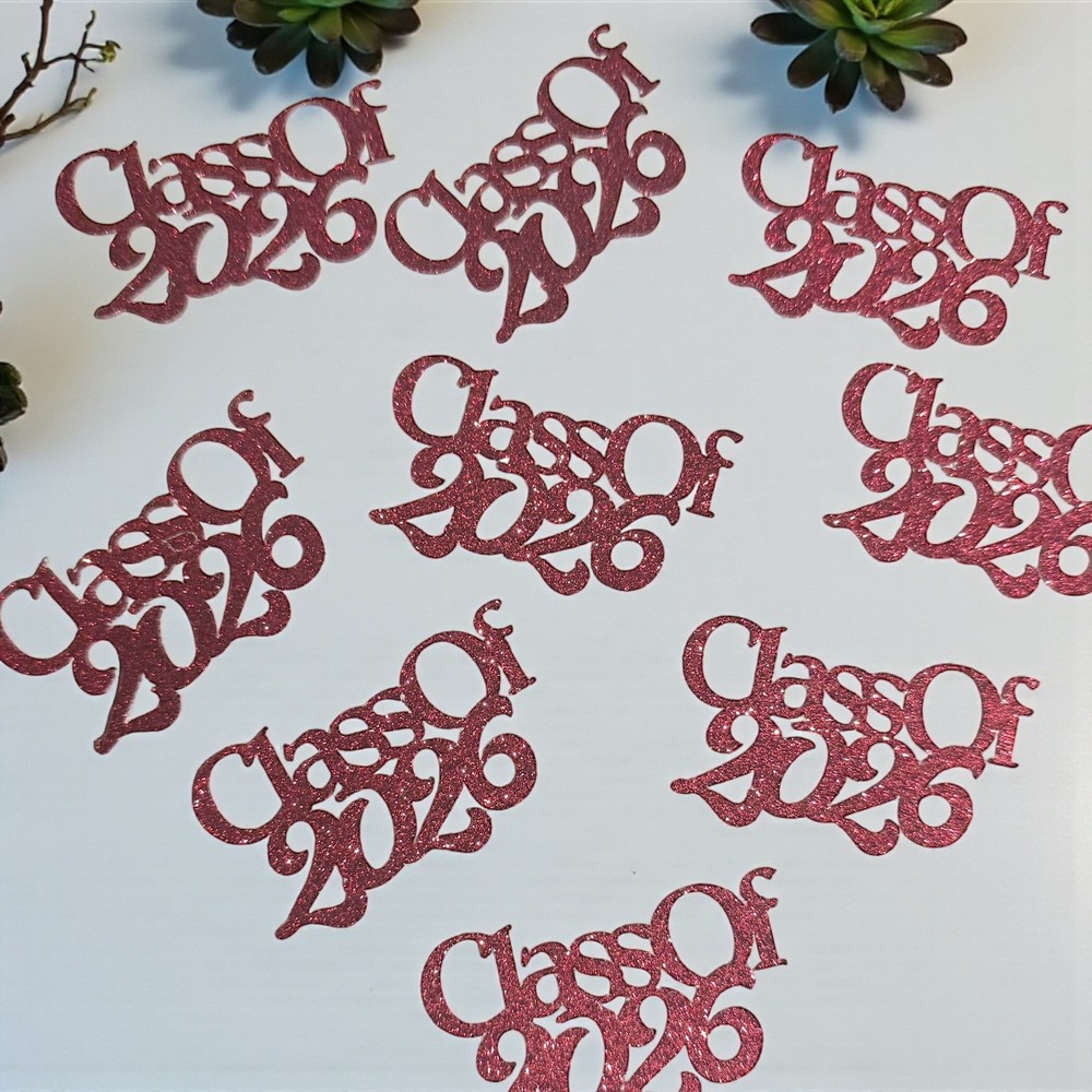 16 x Pieces Prom Decorations, Table Scatter, Prom 2026, Class of 2026