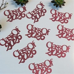 16 x Pieces Prom Decorations, Table Scatter, Prom 2026, Class of 2026