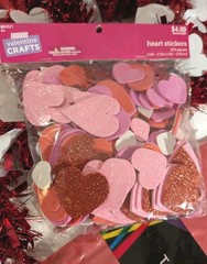 Valentine’s Day Lot Love, Party Decor 9ft Garland, Board Hangings, Glitter, More