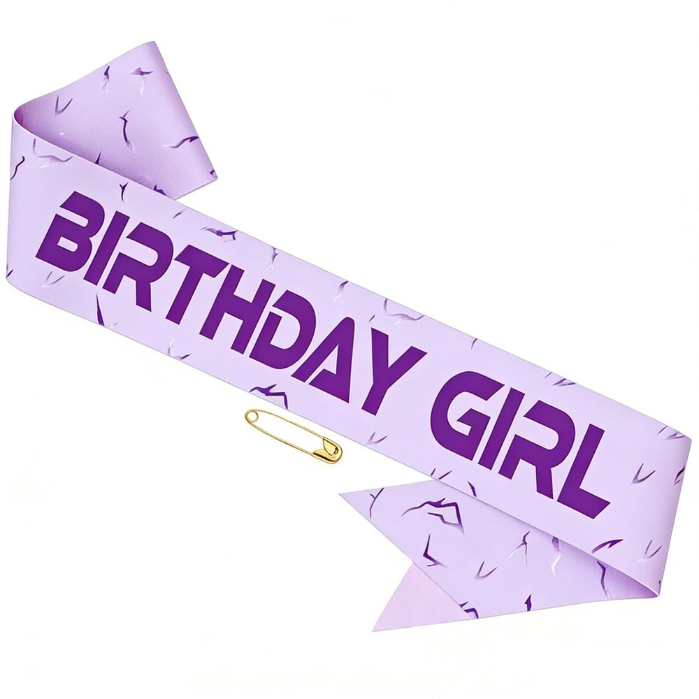 Birthday Girl Sash, Hunters Decorations Sash,Kpop Multi-colored*sash
