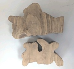 Set 6 Winnie The Pooh Tigger Roo Rabbit Piglet Eeyore Wood Decor Baby Shower