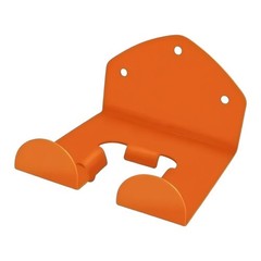 Tool Hook for Wall Mounted Garage Organizer Bracket 15cm Orange Metal Design