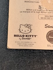 2010 Hello Kitty Birthday Candle By Sanrio Wilton 2.2″ High NIB Sealed HTF