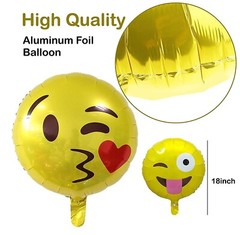 EMOJI BALLOONS – Foil Mylar Balloons – Birthday Party – YOU PICK – NEW