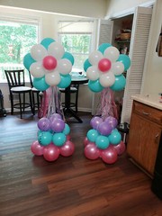 Balloon Column Stand Base and Pole Builder Kits for Birthday Wedding Decorations