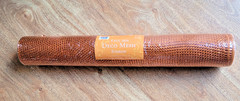 Hobby Lobby Halloween Crafts Orange Mesh Ribbon #102640 21″ x 30 feet NIP