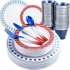Independence Day Disposable Plates & Cutlery