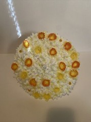 Spring/Summer Parasol Adorned With Flowers-Handcrafted- Photo Prop/Centerpiece