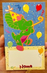 Barney Place Settings Birthday Party Designware Decorations BJ Baby Bop- 7 ct