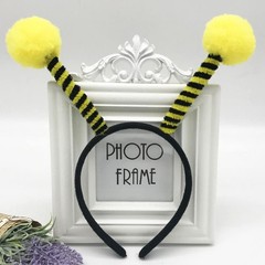Bee Headband Bug Antenna Headband for Party Favor, Yellow Bee Antenna Headban…