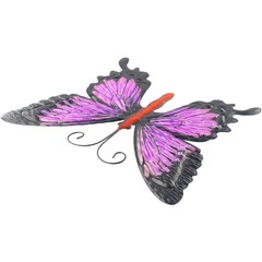 Home Wall Hanging Metal Wall Decor Garden Home Decor Large Metal Purple