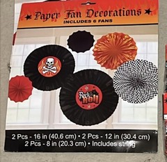rock and roll party decorations Scene Setter, Table Toppers , Paper Lanterns